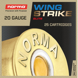 Norma Wingstrike Elite 20-Gauge #6 Shotgun Shell Ammunition, 2-3/4-in, 1-1/8-oz Front_Flat