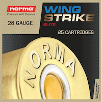Norma Wingstrike Elite 28-Gauge #7.5 Shotgun Shell Ammunition, 2-3/4-in, 3/4-oz Front_Flat