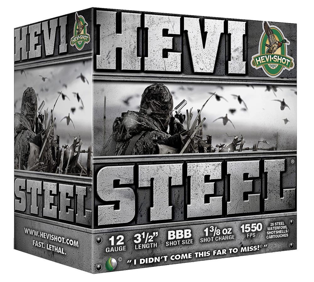 Hevi-Steel 12-Gauge 3.5-in #2 Waterfowl Ammunition, 1-3/8-oz Canadian Tire