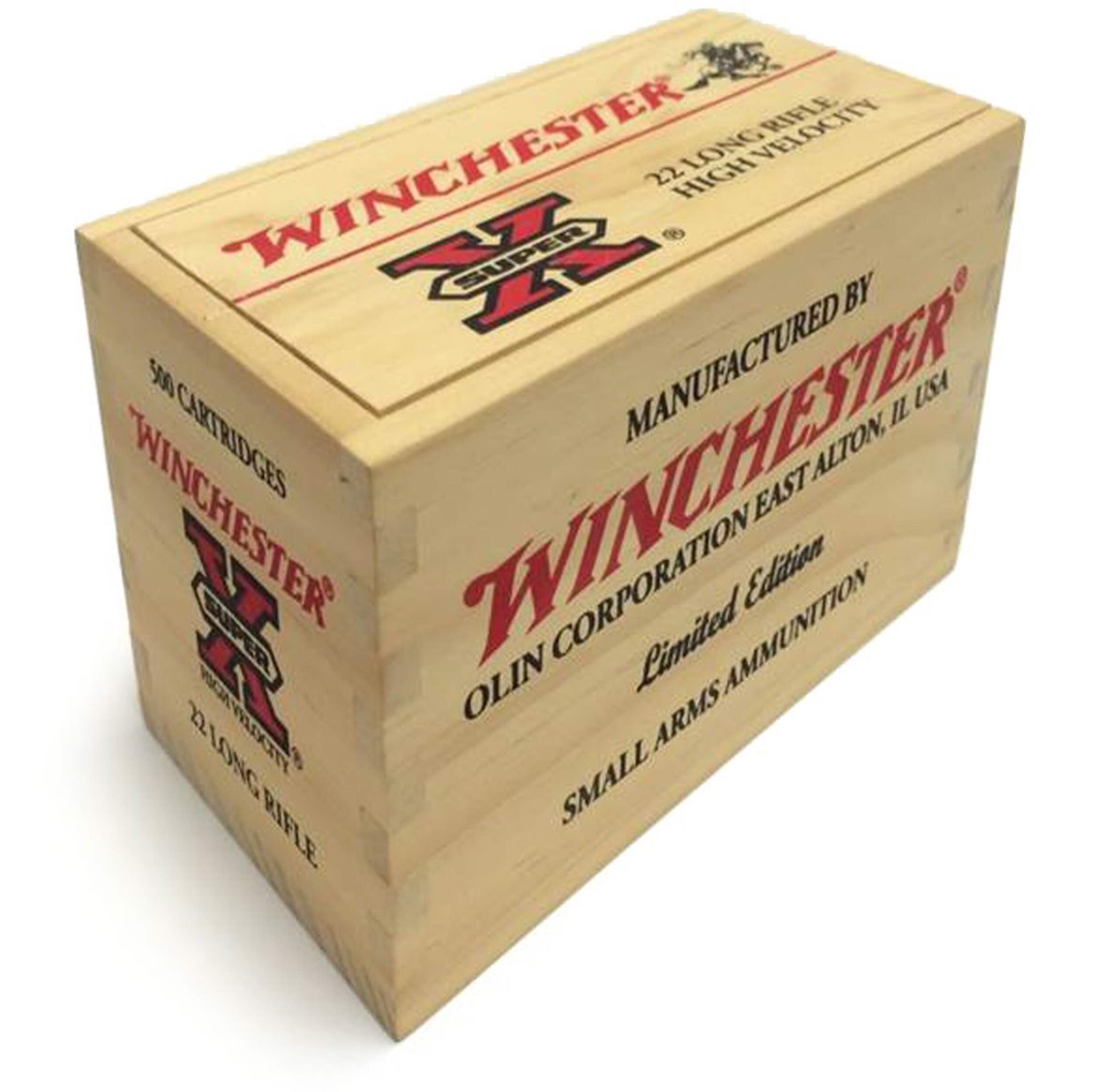 Winchester .22 36-Grain Ammunition, 500-rounds Overhead_Plunge