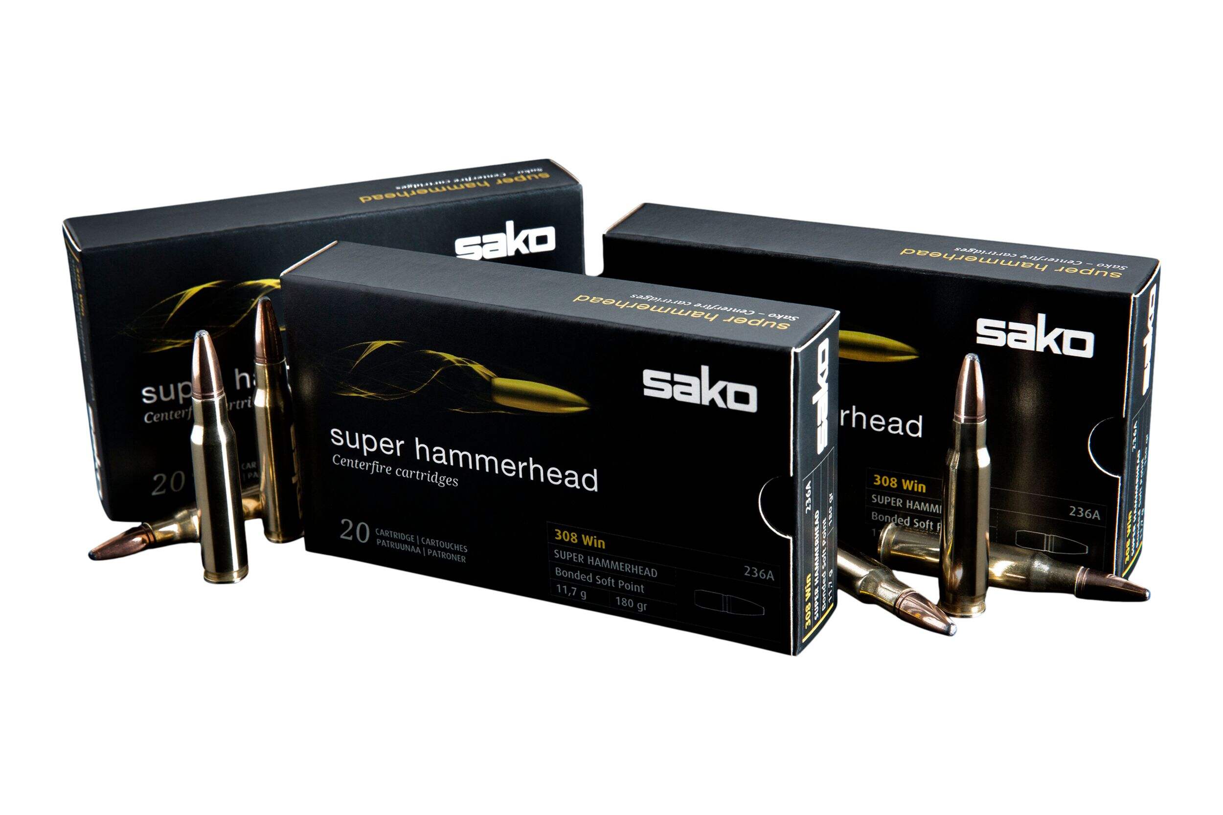 Munitions Sako Hammerhead 228A .30-06 pointe molle, 220 gr Composite_or_Mixed