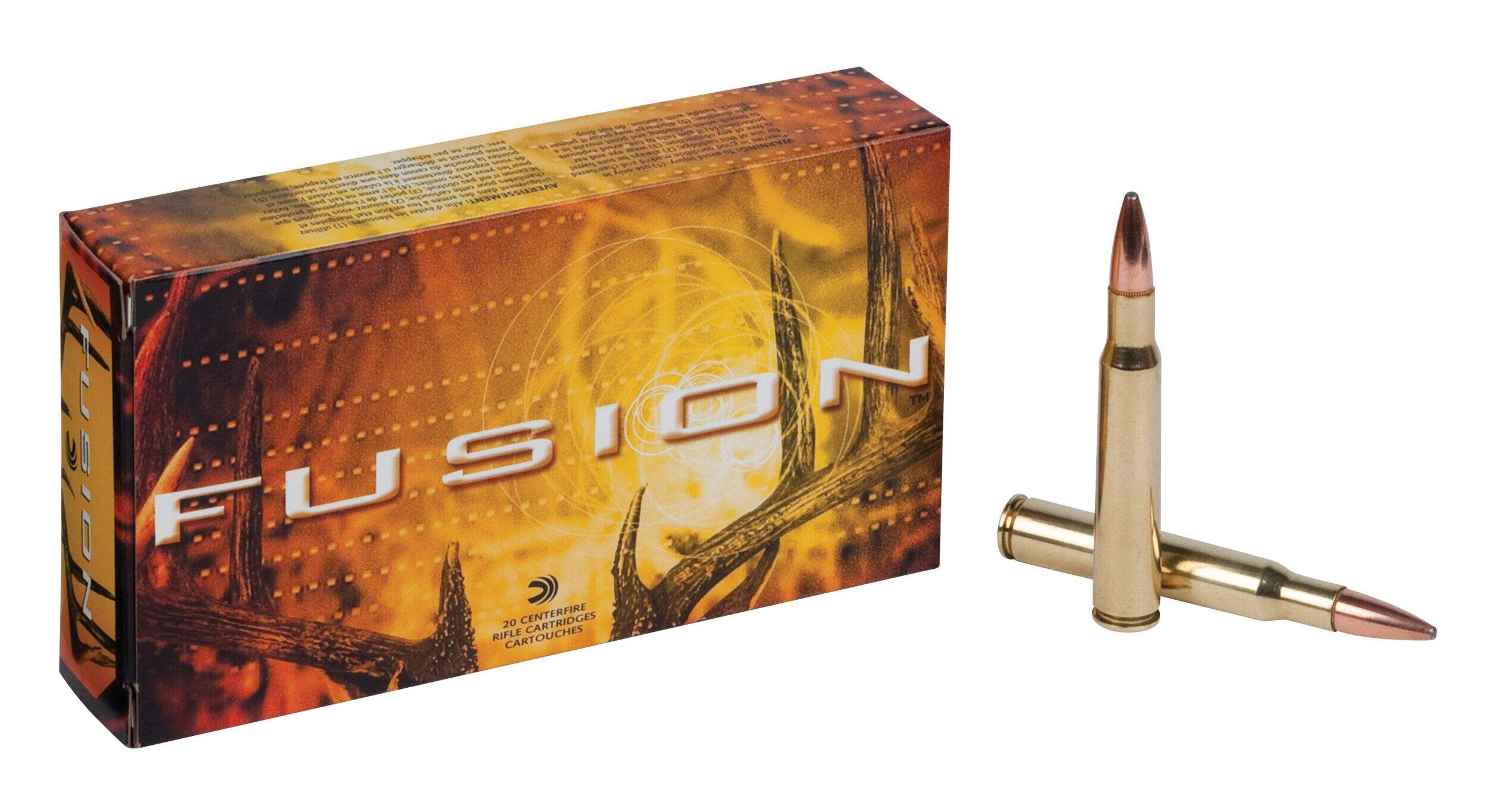 Federal Fusion 180 Grain .308 Winchester Centerfire Rifle Cartridges Composite_or_Mixed