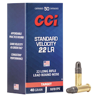 CCI 22 Long Rifle Standard Velocity Ammunition, 40 g Composite_or_Mixed