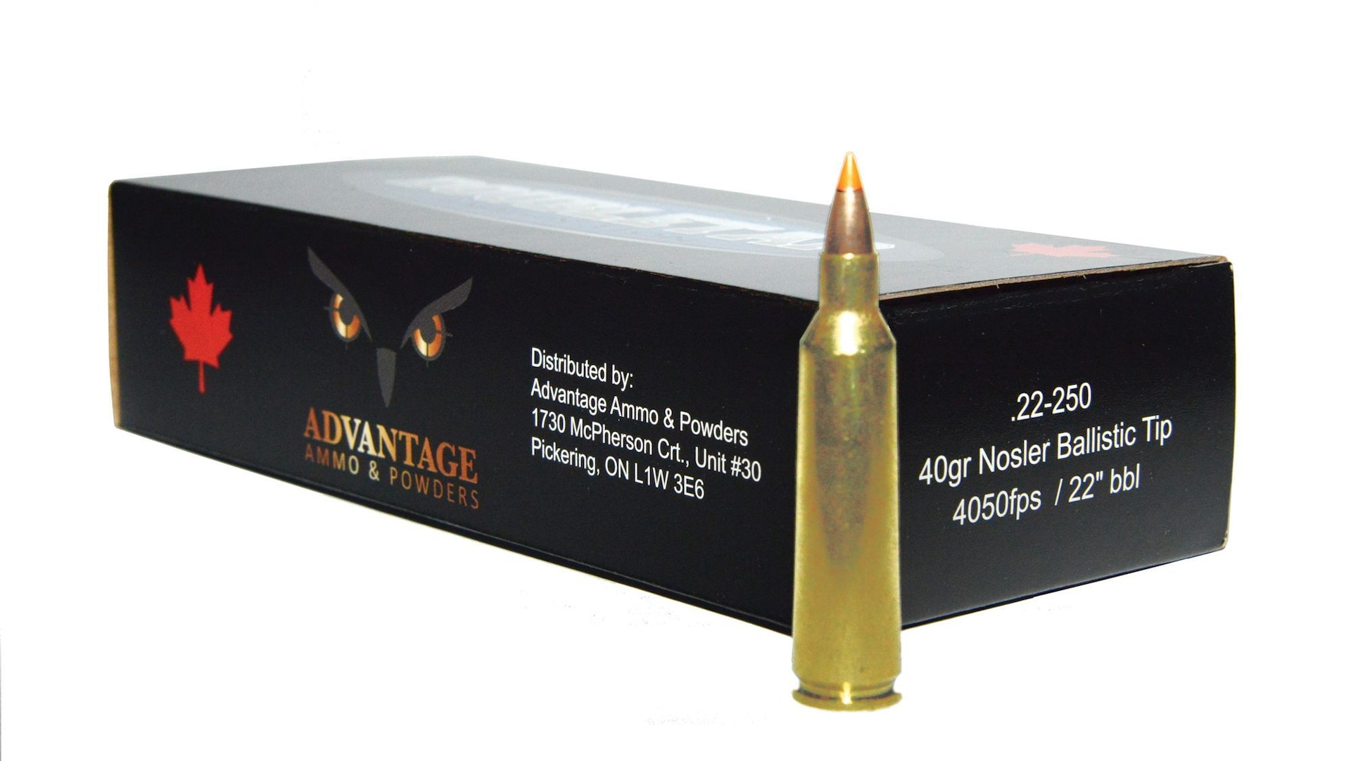 Advantage Ammo 22250 Ammunition, 40 Grain Canadian Tire