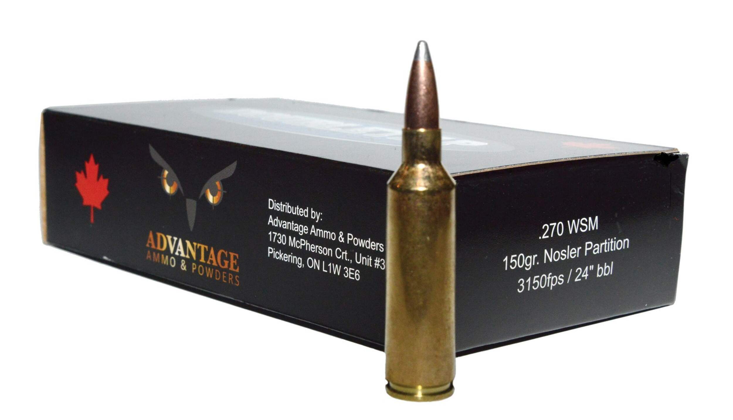 Advantage Ammo 270 WSM, 150 Grain Composite_or_Mixed