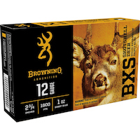 Munitions à sabot pour fusil de chasse au chevreuil Browning BXD, calibre 12, 2/3/4 po, 1 oz