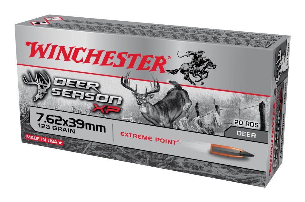 Winchester Deer Season XP 7.62x39mm 123 Grain Extreme Point Cartridge