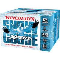 Cartouches à grenailles d¿acier Winchester Xpert Snow Goose, calibre 12, 3 po, 1 1/4, taille BB