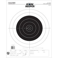 Champion 100 Yard Smallbore Rifle Shooting Target, 12-pk Front_Flat