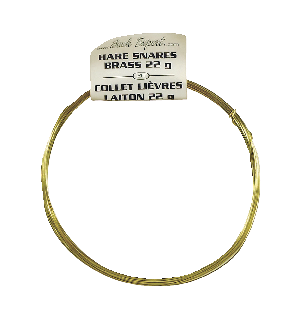 OOK 22 Gauge Tie Wire, For Arts and Crafts, Flexible, Brass, 35-ft