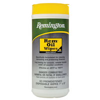 Remington Oil Wipes, 60 Count Front_Flat