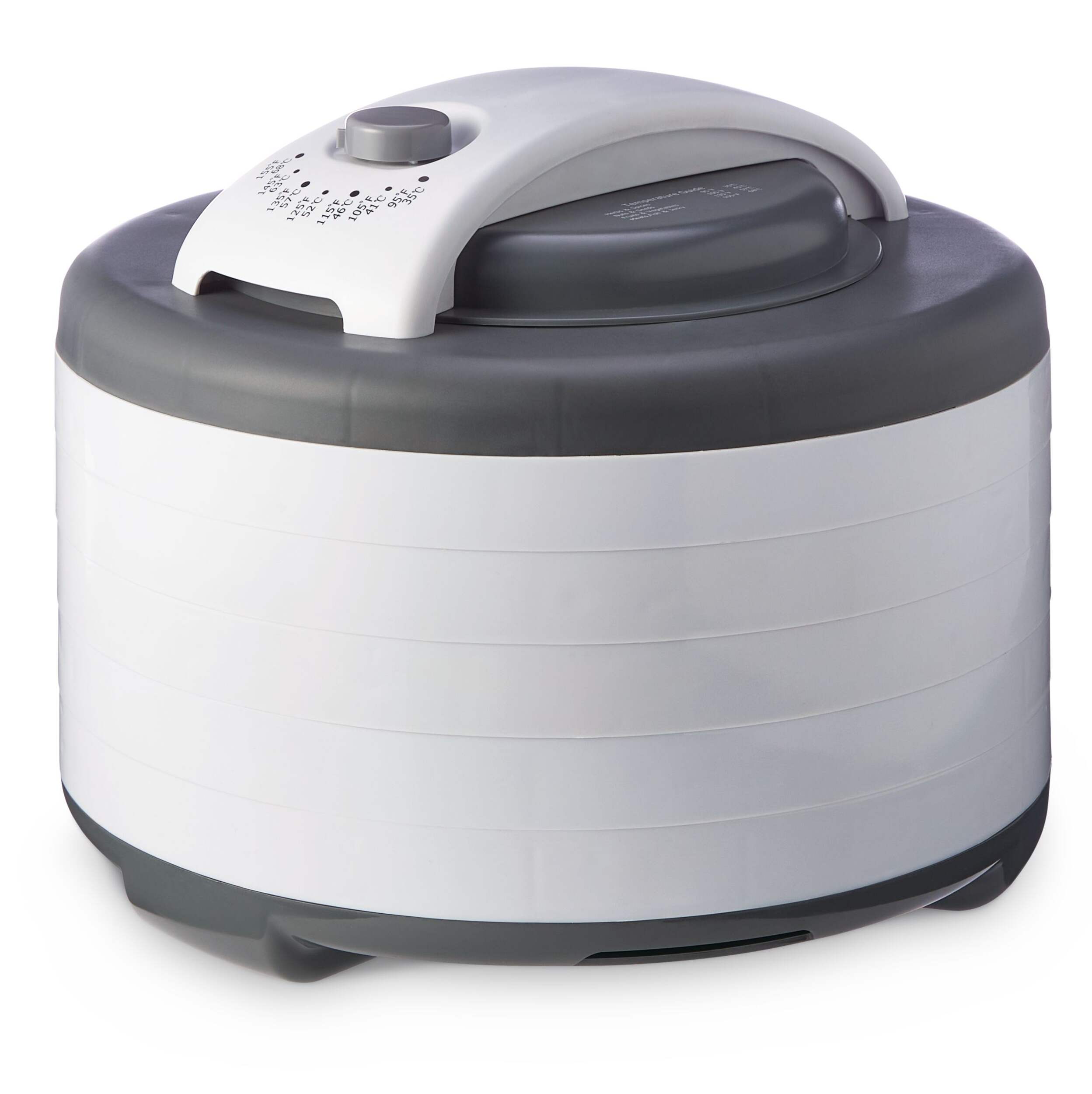 Huntshield 5-Tray Digital Dehydrator Front_Three_Fourths_Angled_Left