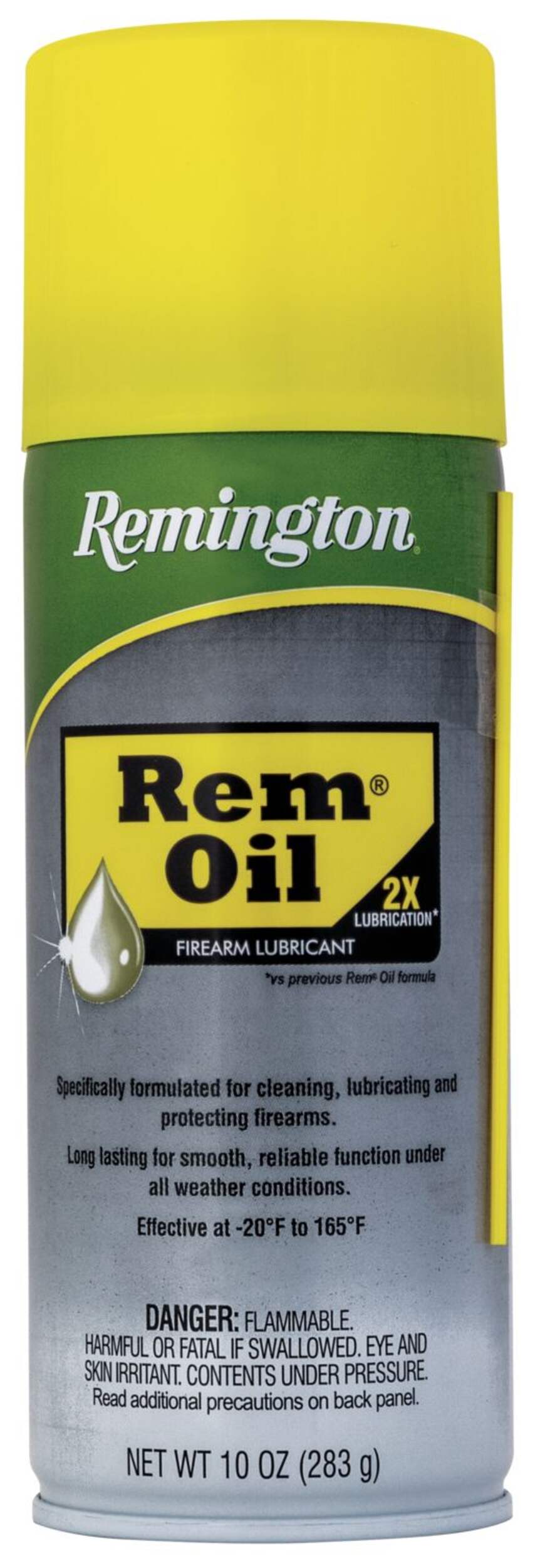Huile en aérosol Vista Remington, 10 oz Front_Flat