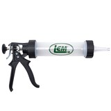 LEM Large Capacity Jerky Gun with Backwoods™ Seasoning, White, Heavy Duty Drive System