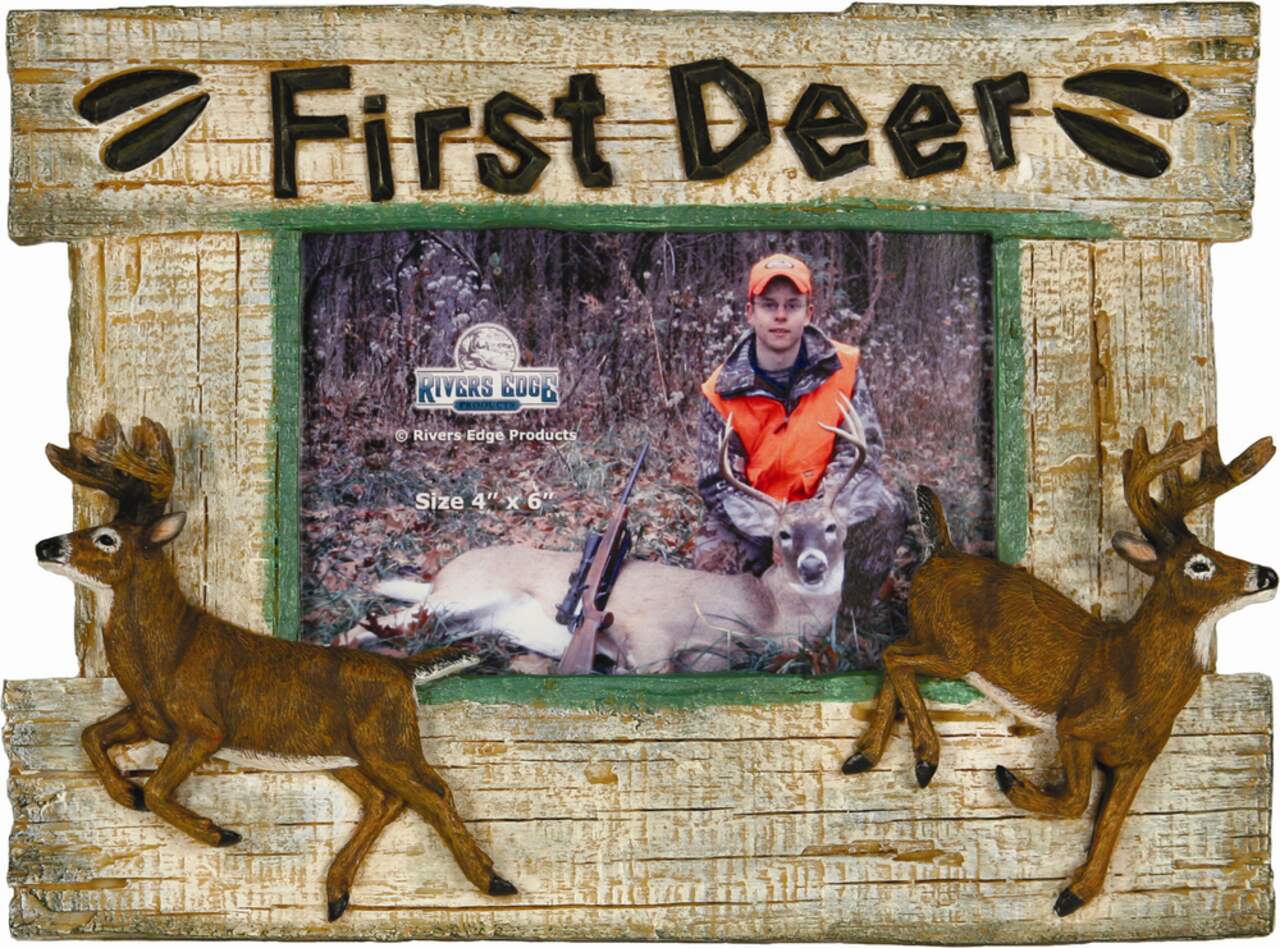 Rivers Edge First Deer Picture Frame