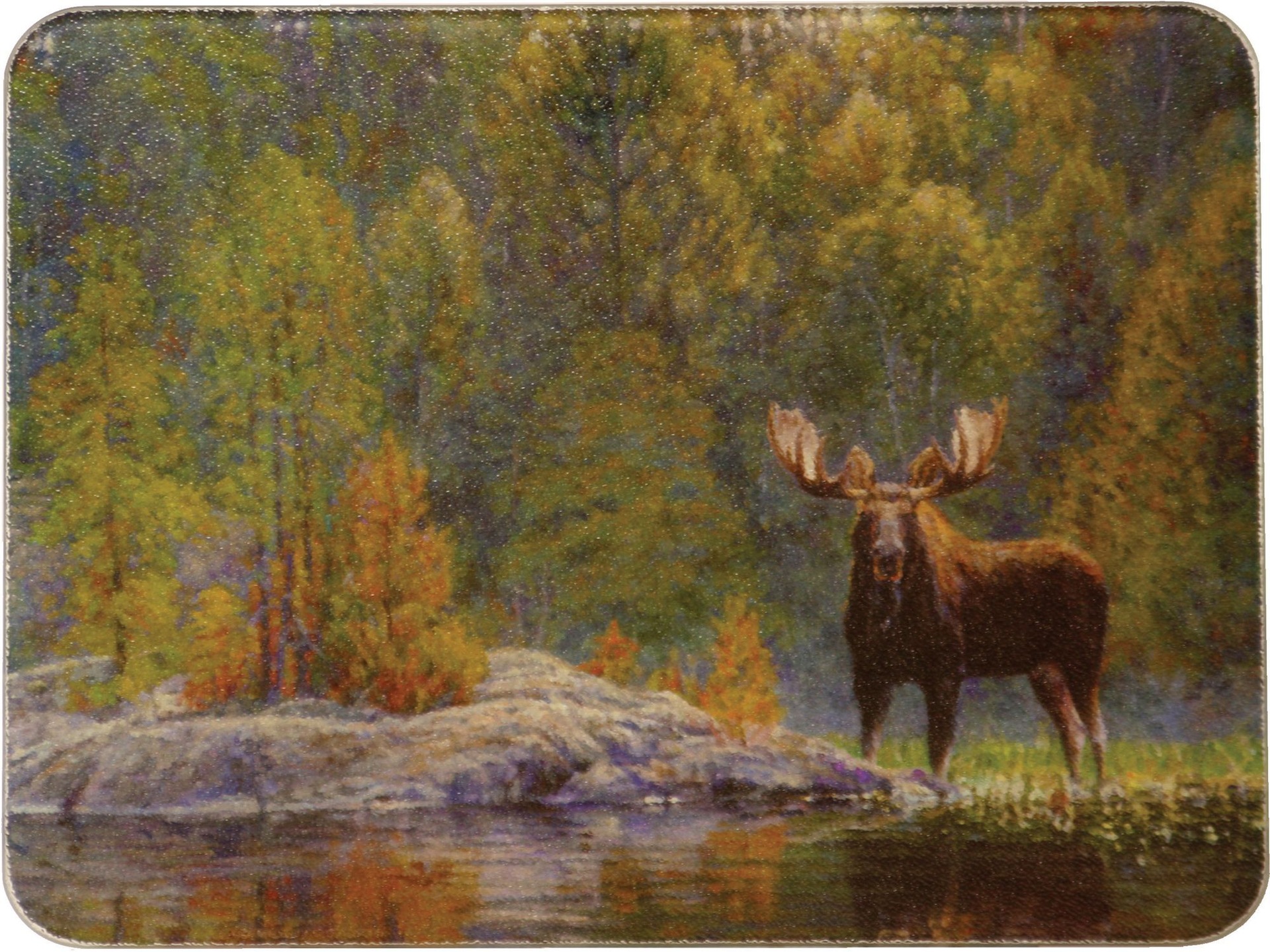 Rivers Edge Tempered Glass Moose Cutting Board Canadian Tire