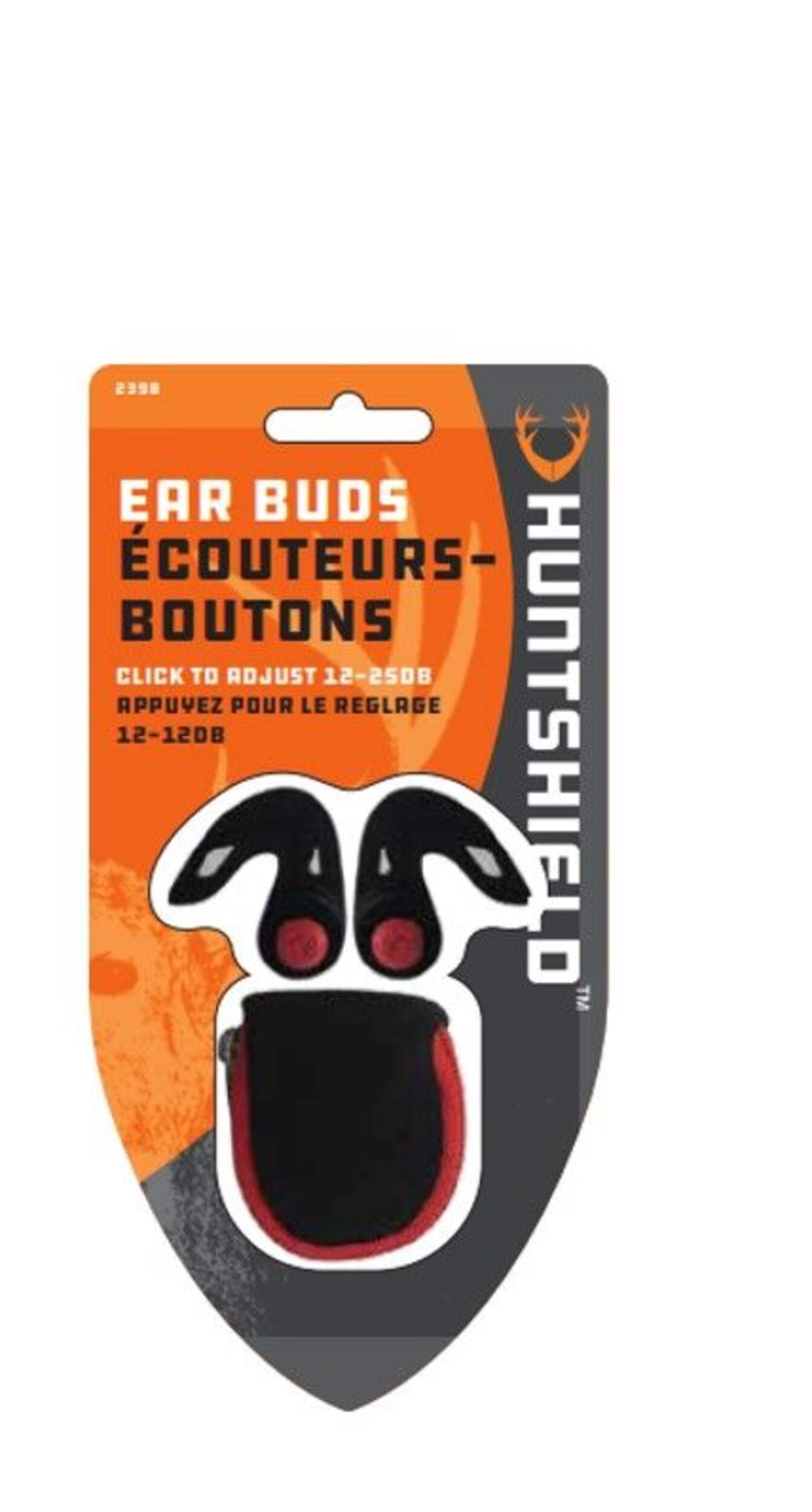 Huntshield ShotWave™ Ear Buds Front_Flat
