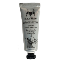 Leurre pour la chasse au chevreuil Black Widow, beurre de branche en gel à lécher, 1,5 oz