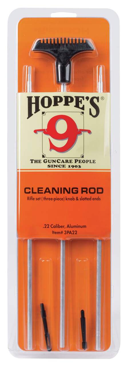 Hoppe's Aluminum Universal Hunting Gun Cleaning Rod, .22 & .30 Caliber
