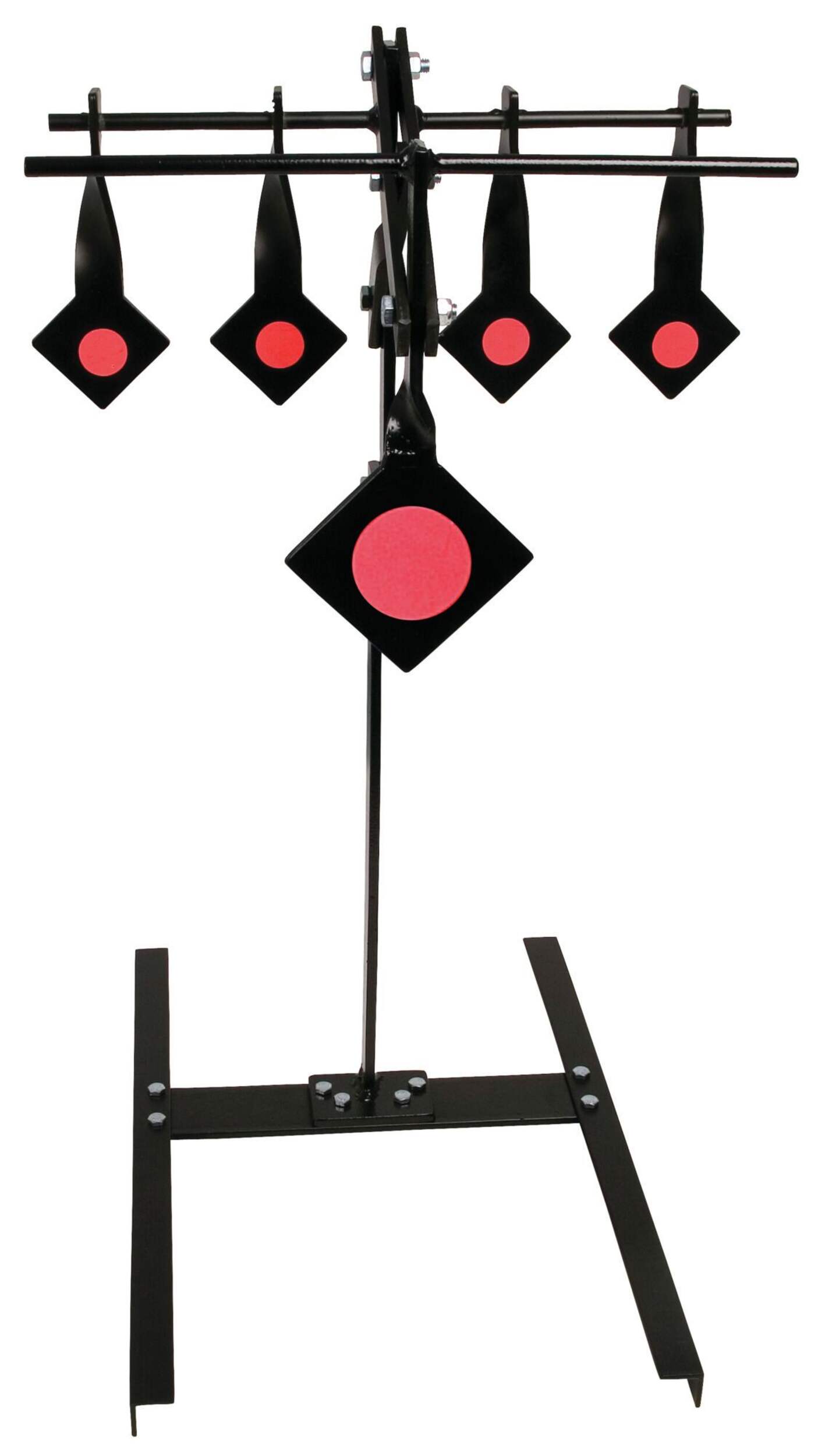 Champion Auto Reset Metal Shooting Targets, .22 Rimfire Front_Flat
