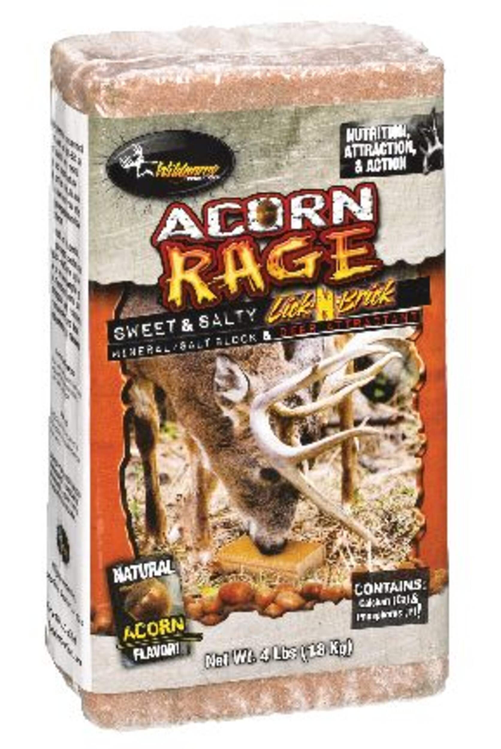 Wildgame Innovations Acorn Rage Salt Block Front_Angled_Right