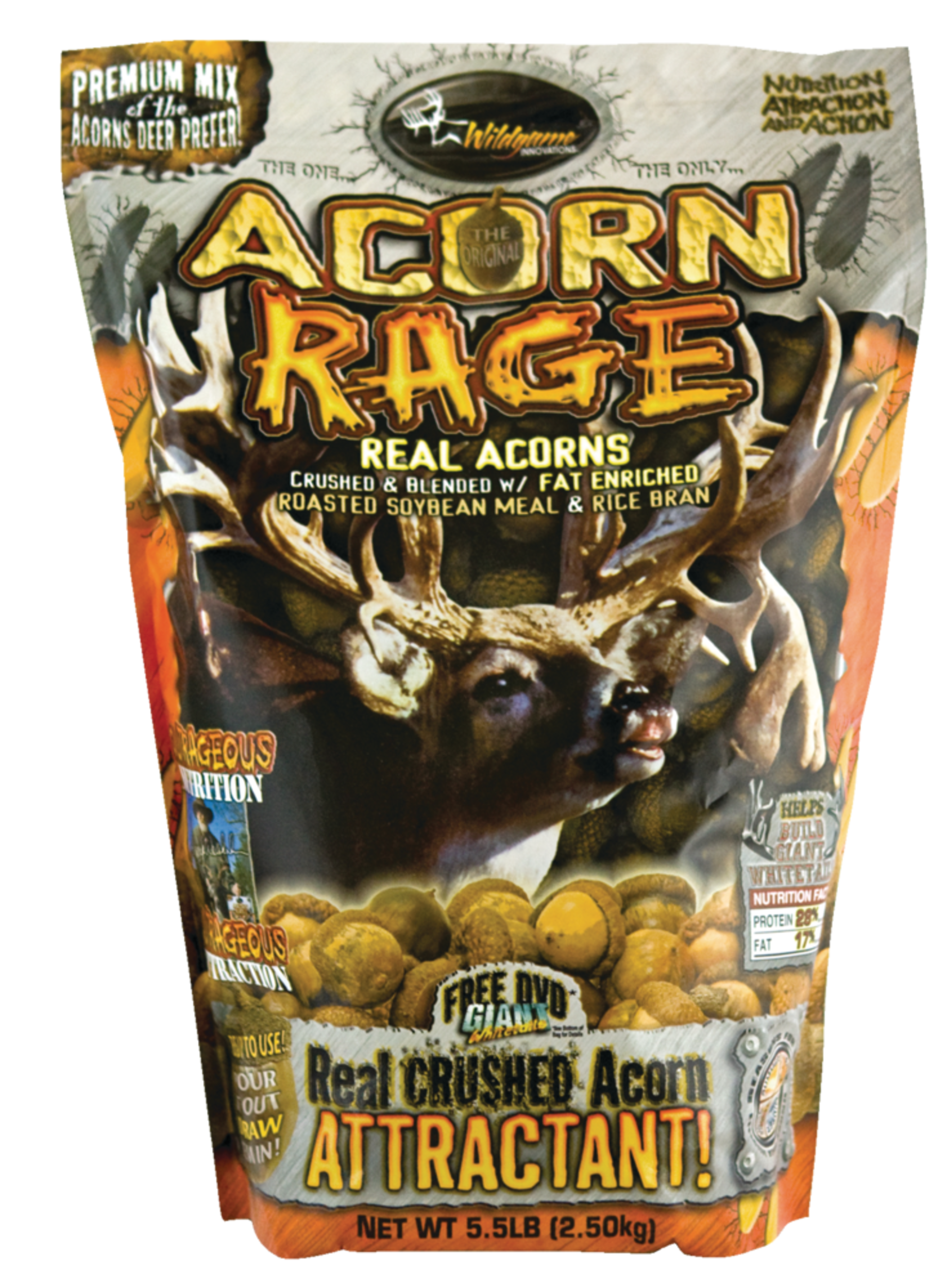 Wildgame Innovations Acorn Rage Hunting Deer Attractant, 2.5-kg Front_Flat