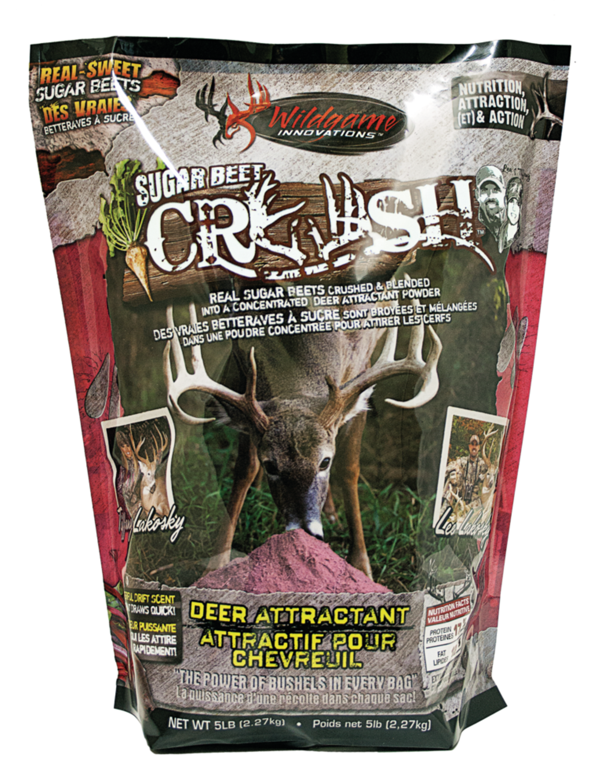 Wildgame Innovations Hunting Deer Attractant Powder, Beet Crush, 5-lbs Front_Flat