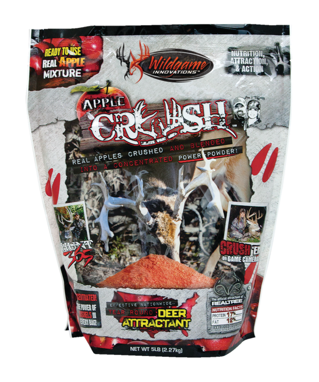 Wildgame Innovations Hunting Deer Attractant, Apple Crush, 5.5-lbs ...