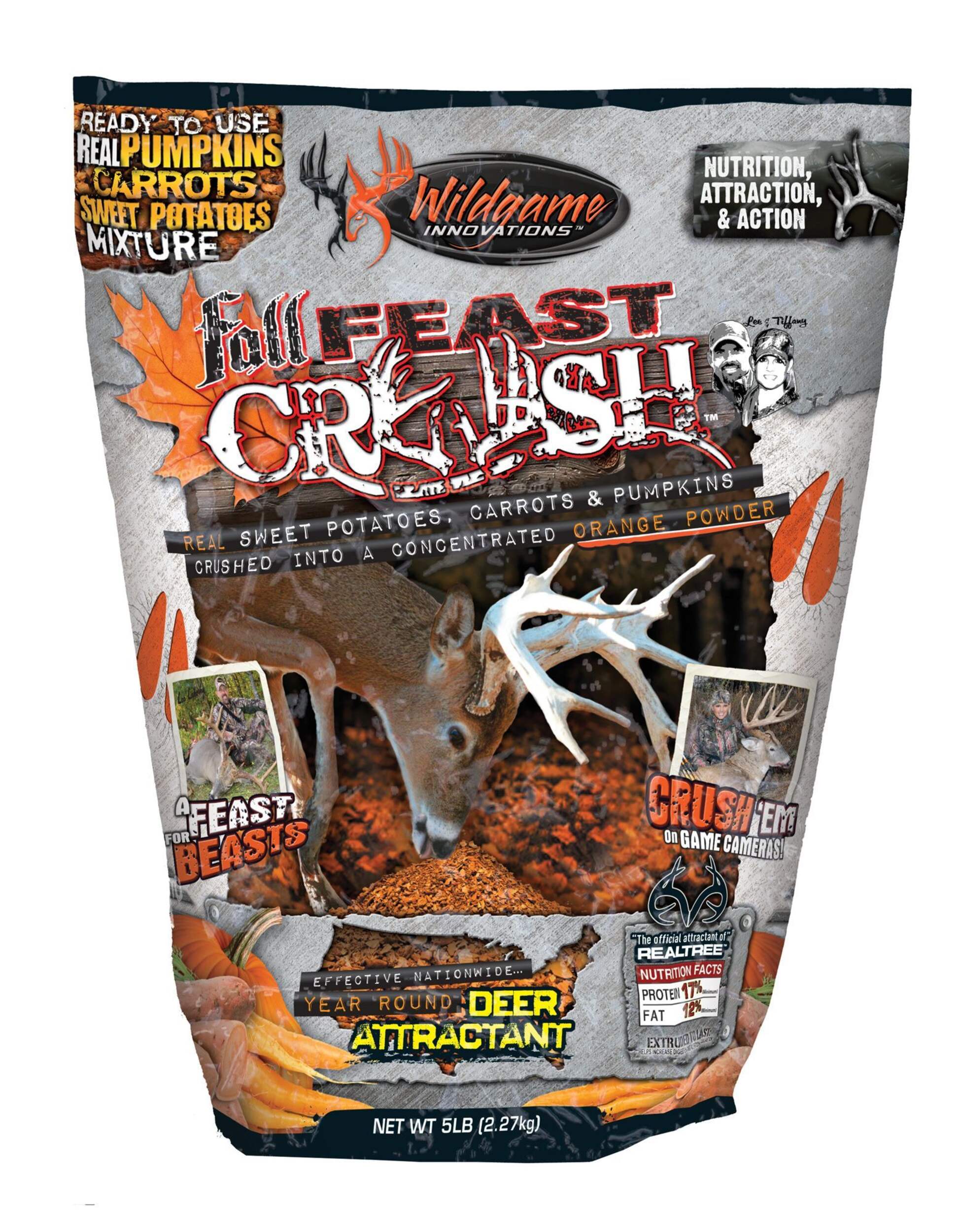 Wildgame Innovations Fall Feast Deer Attractant, 5.5-lb Front_Flat