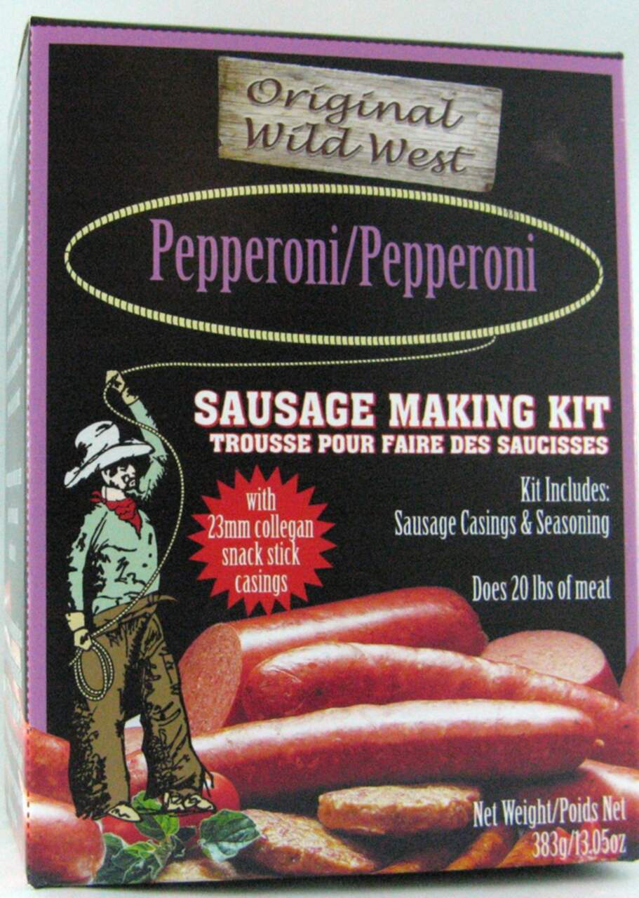 Ensemble de préparation de pepperoni Wild West Original, 383 g