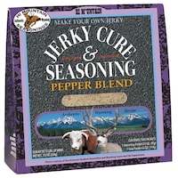 Hi Mountain Make Your Own Jerky Cure and Seasoning Kit, Pepper Blend, 204-g