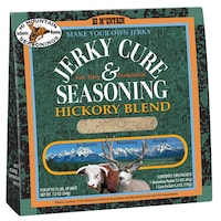 Hi Mountain Make Your Own Jerky Cure & Seasoning Kit, Hickory Blend, 204-g Front_Angled_Right