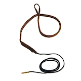 Hoppe's Boresnake Hunting Weatherby Rifle Bore Cleaner, 6mm, .240, .243, .244 Caliber Front_Flat