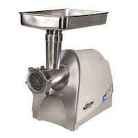 Weston 575-W Electric Meat Grinder, Stainless Steel Front_Angled_Left