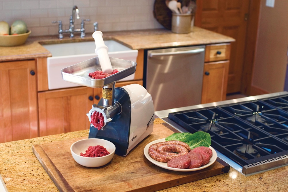 Weston 575W Electric Meat Grinder, Stainless Steel Canadian Tire