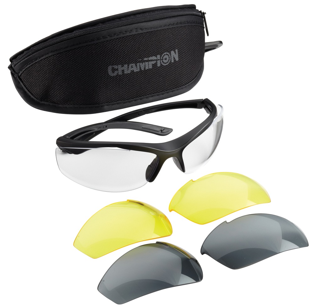 Champion Shooting Glasses, 3Lens Canadian Tire