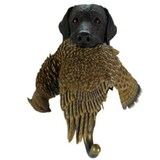 Nature's Window Black Lab With Grouse Hanger Front_Flat