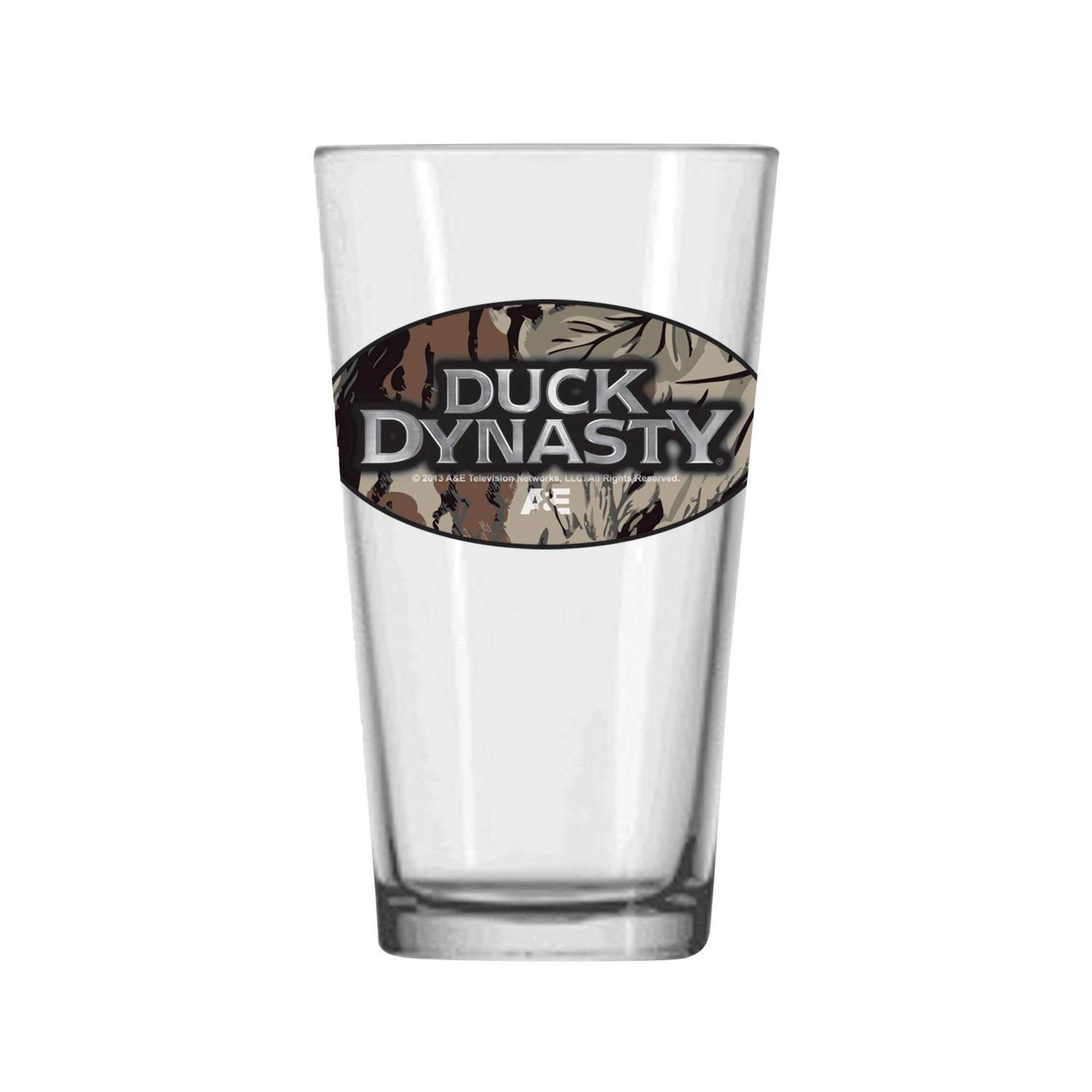 Duck Dynasty Pint Glass Front_Flat