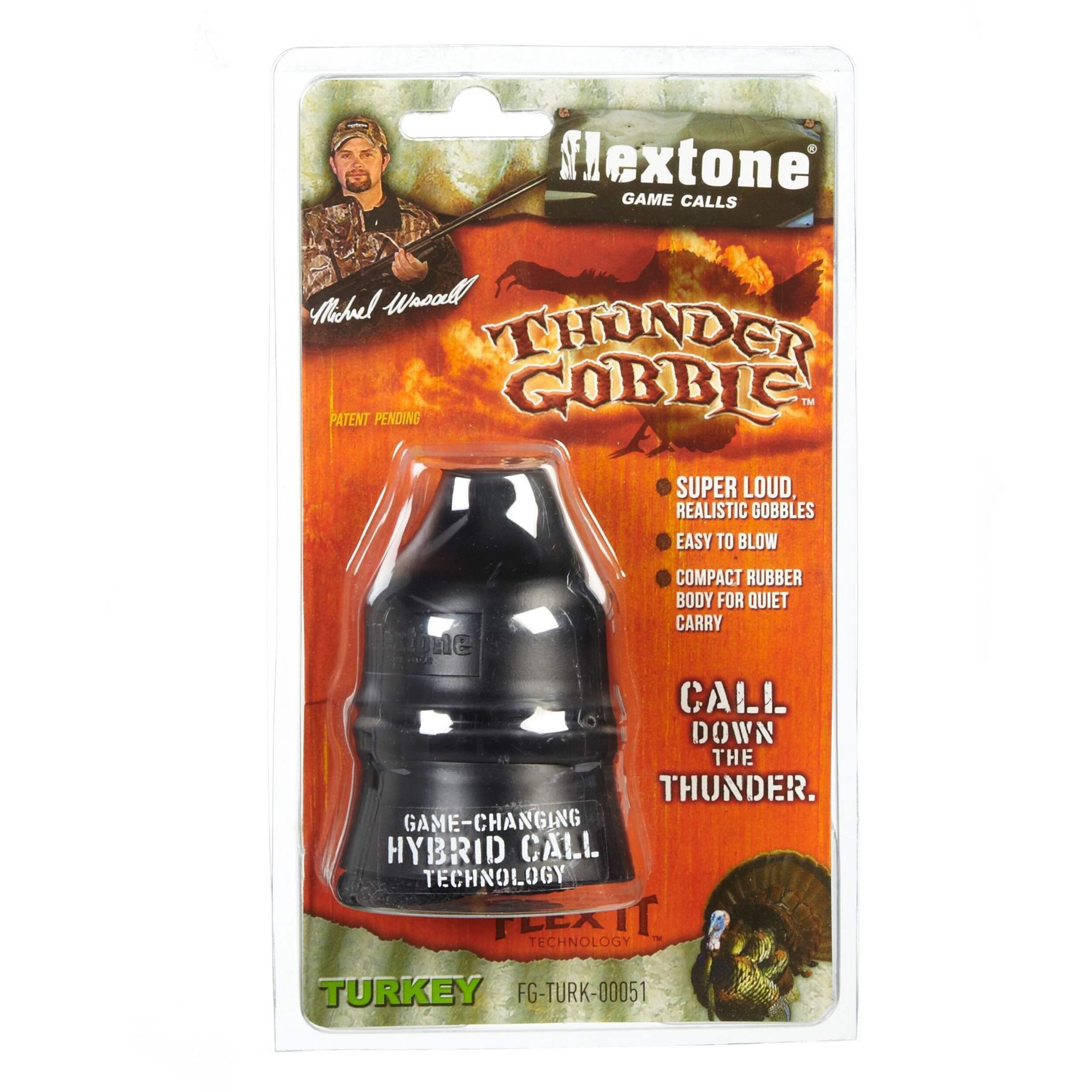 Flextone Thunder Gobble Blow Turkey Call Front_Flat