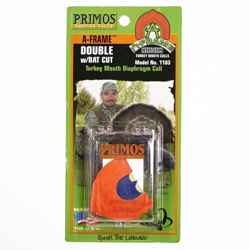 Primos AFrame Hunting Bat Cut Double Mouth Turkey Call Canadian Tire