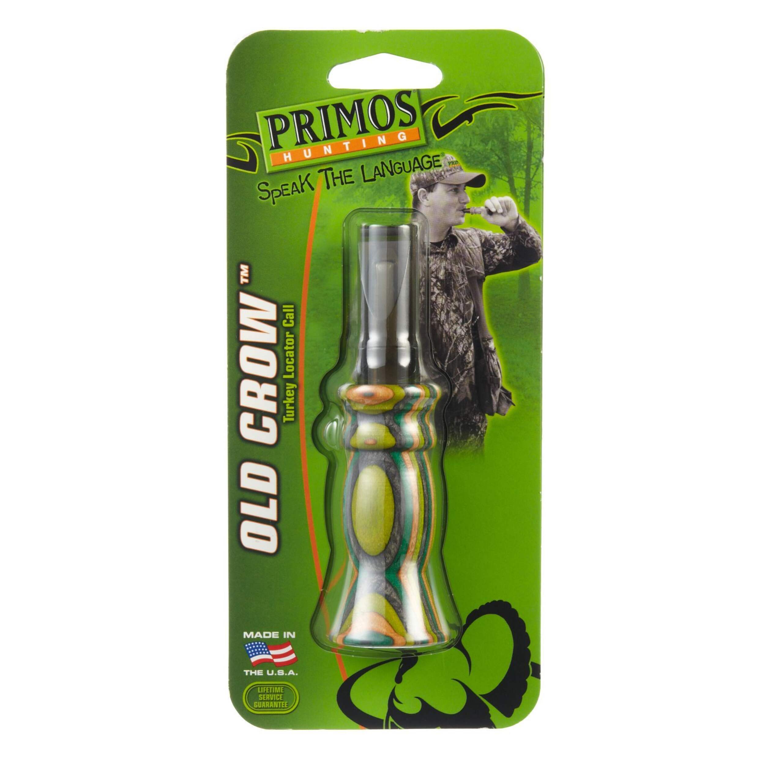 Primos Old Crow Locator Turkey Call Front_Flat