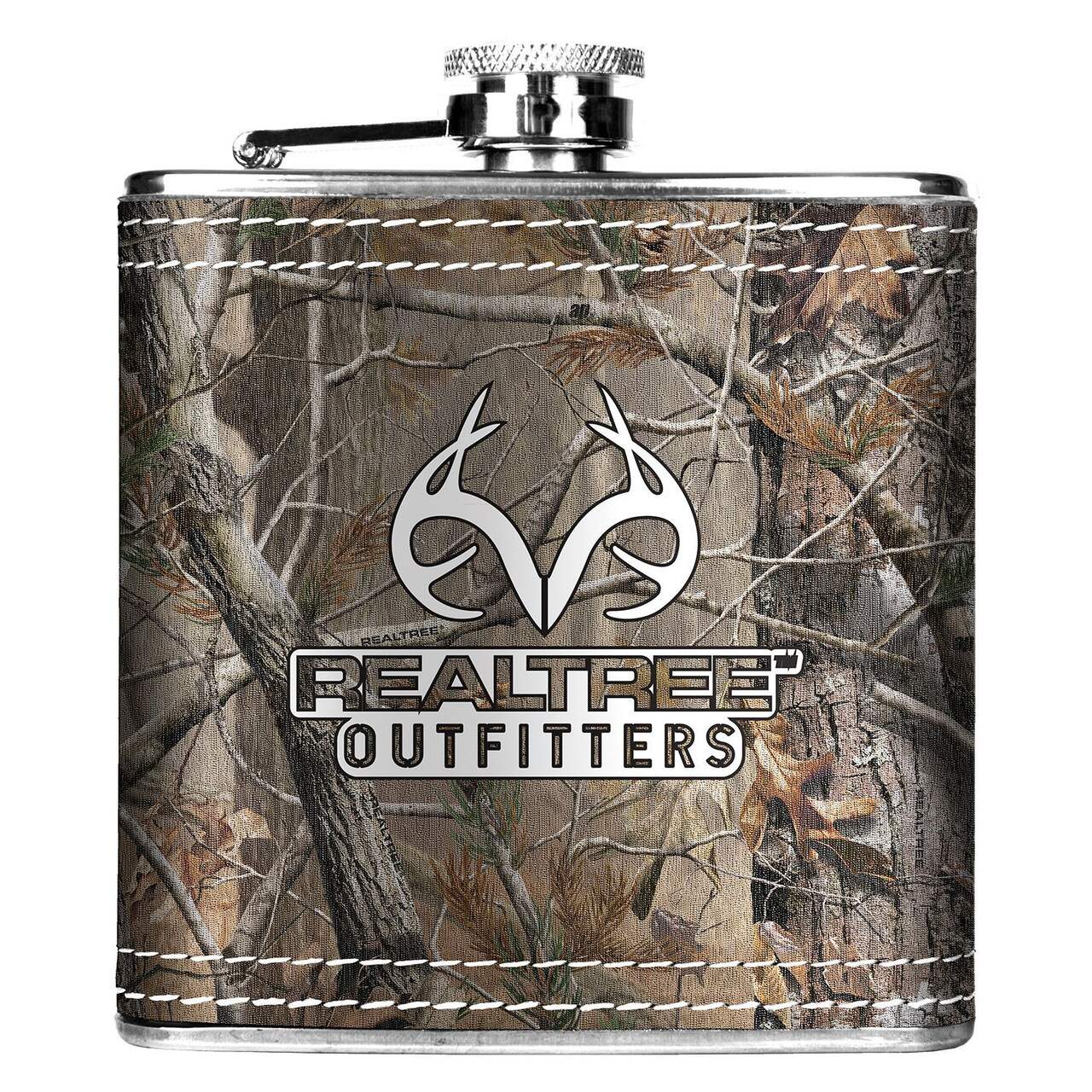 Realtree Flask, Camo, 6-oz