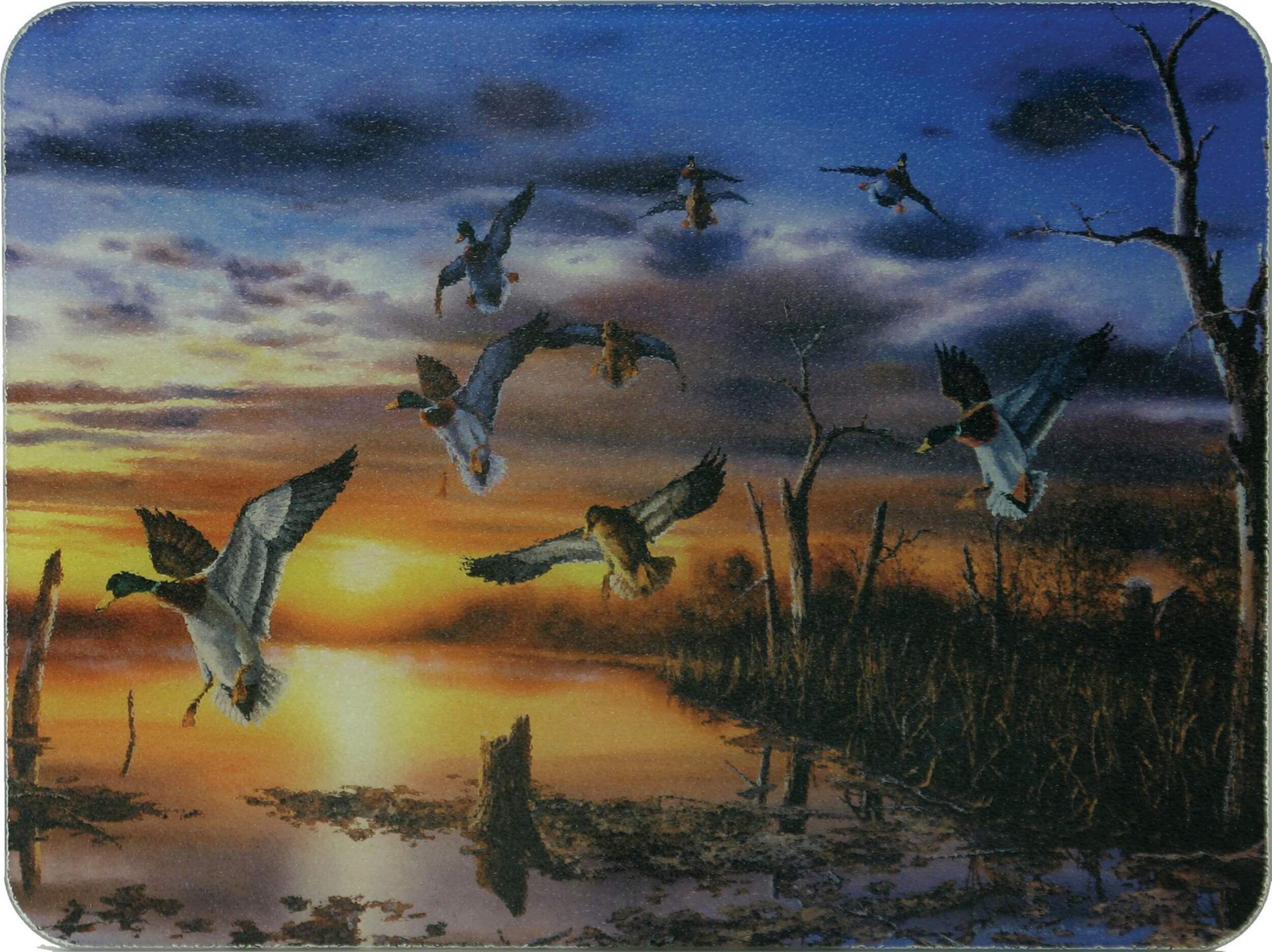 Duck Cutting Board, 12 x 16-in Front_Flat
