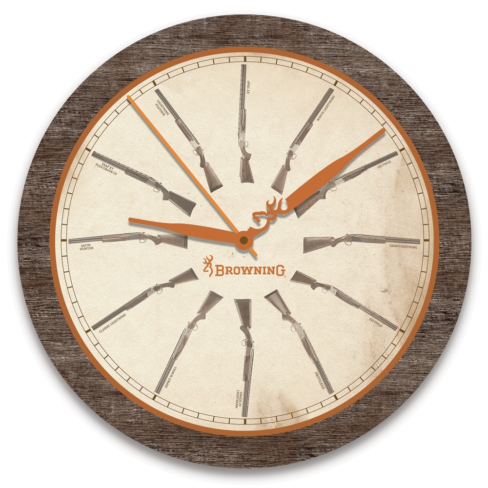 Browning Citori Guns Wall Clock Canadian Tire