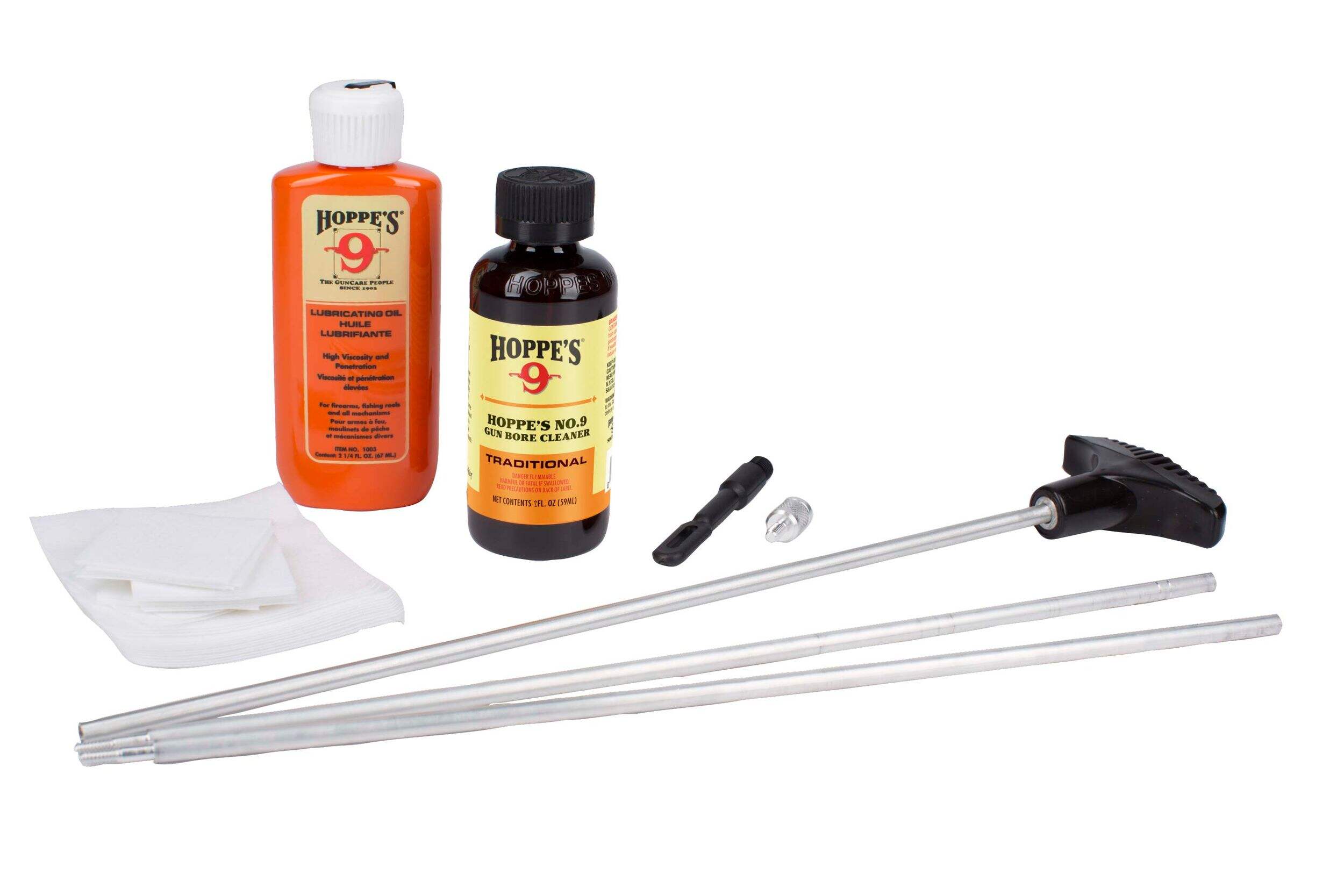 Hoppe's All Gauges Hunting Shotgun Cleaning Kit with Aluminum Rod Composite_or_Mixed