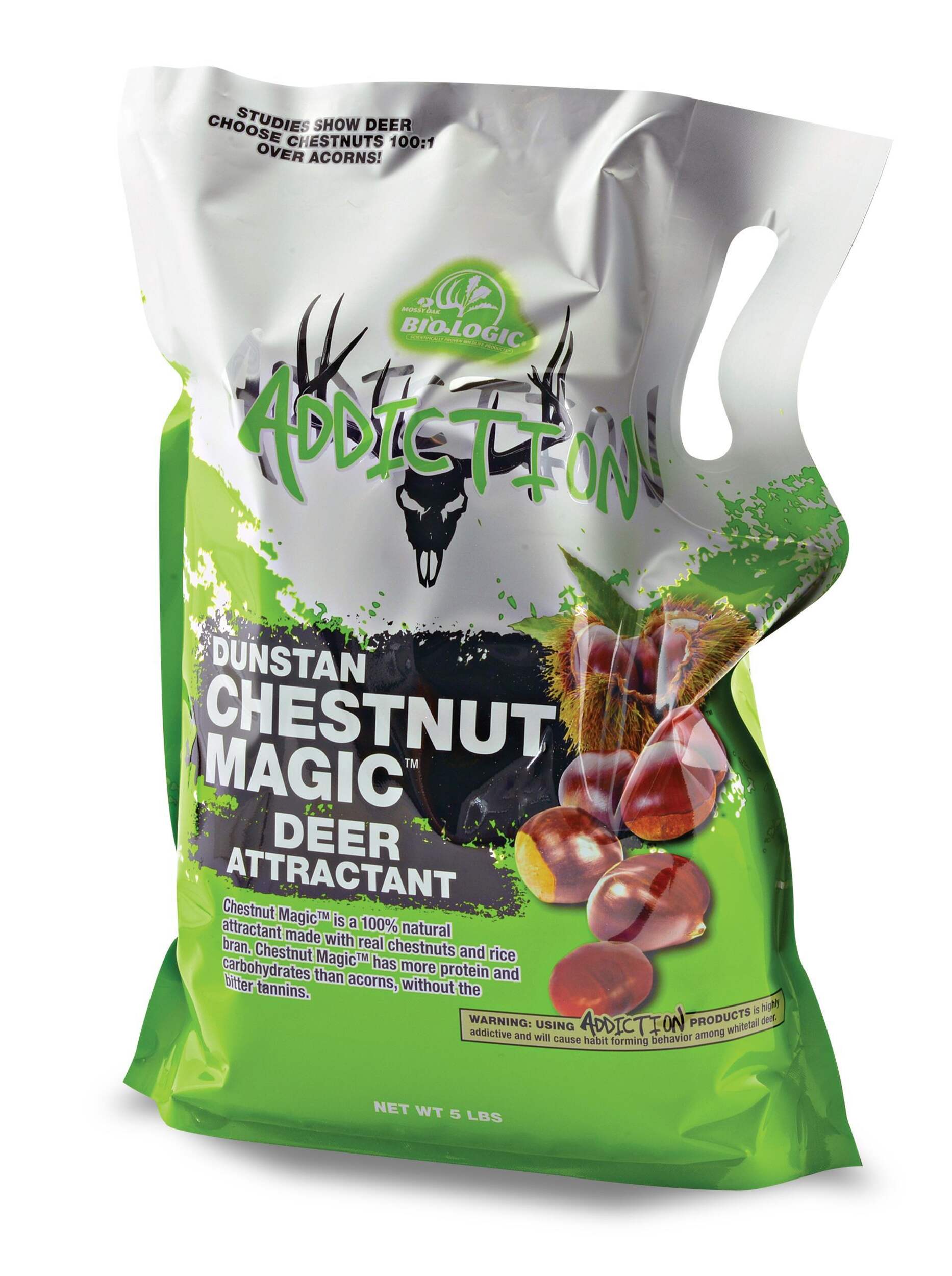 Biologic Magic Deer Attractant, Chestnut Front_Angled_Left