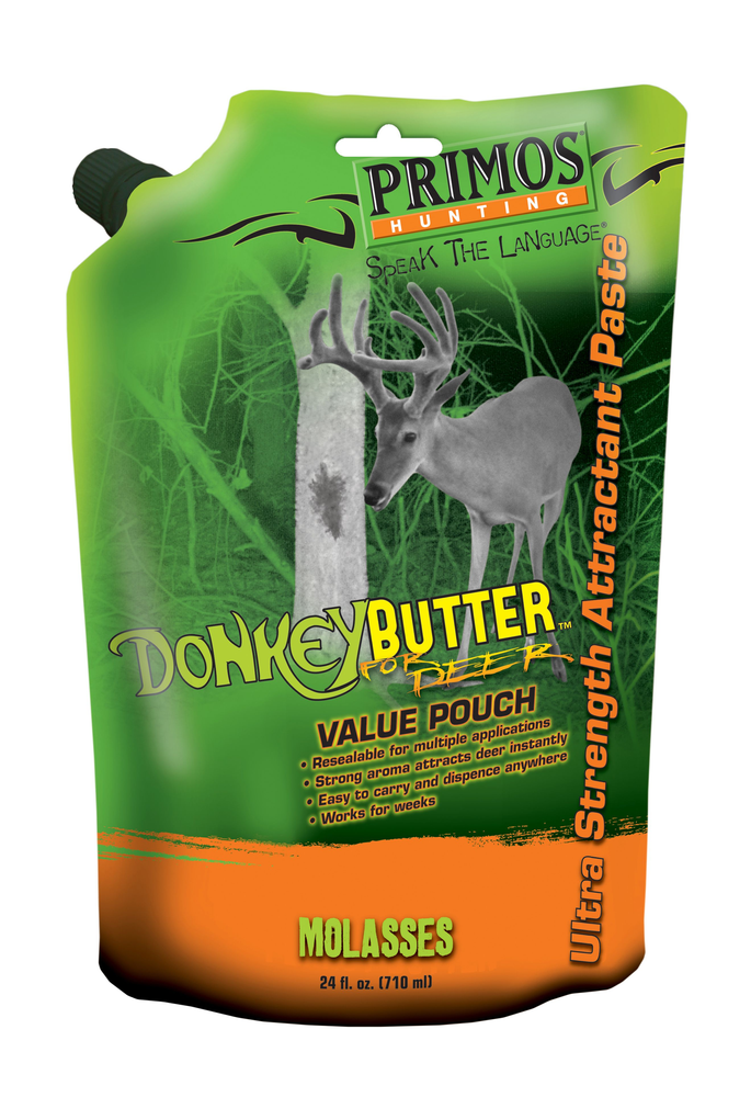 Primos Donkey Butter Deer Attractant Peanut Butter Paste, 24oz