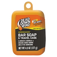 Dead Down Wind Biodegradable Hunting Cover Scent Bar Soap with a Travel Case, 127-g