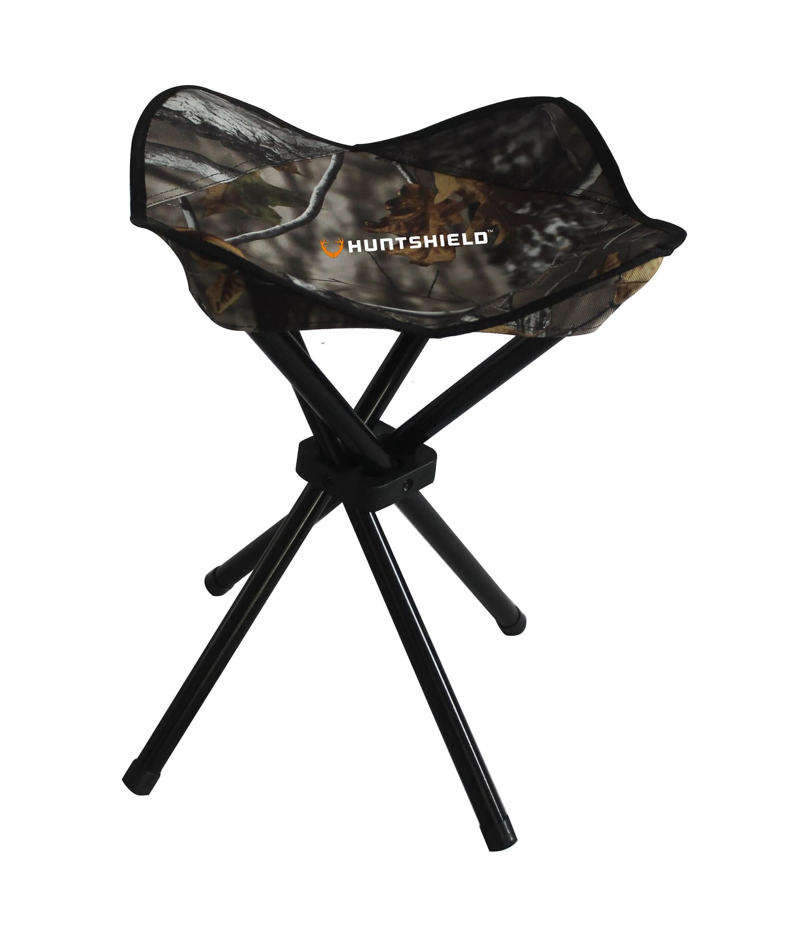 Three legged hunting store stool