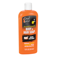 Dead Down Wind Scent Prevent Hunting Scent Eliminator Body & Hair Soap, 355-mL
